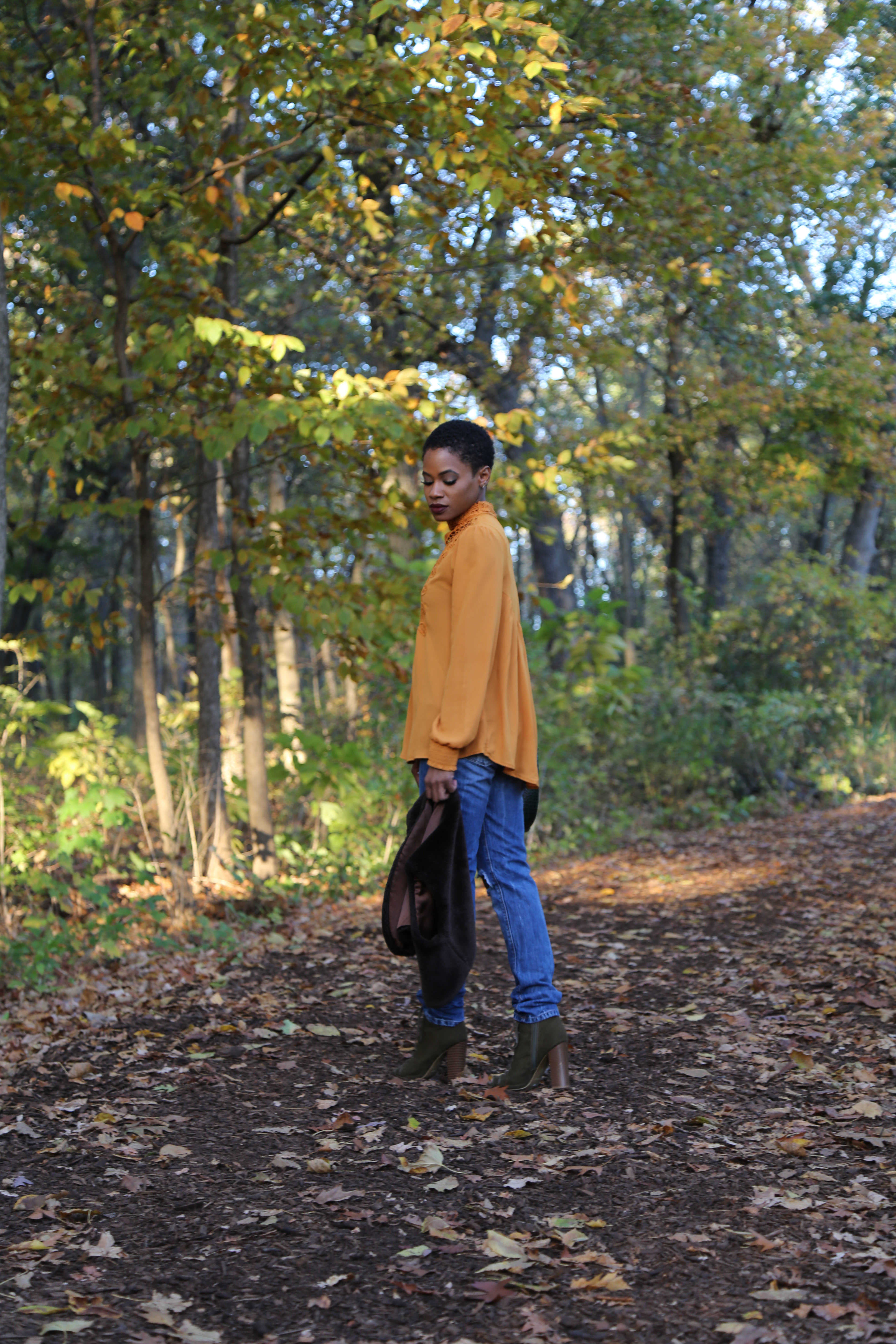 orange-blouse-and-distressed-denim