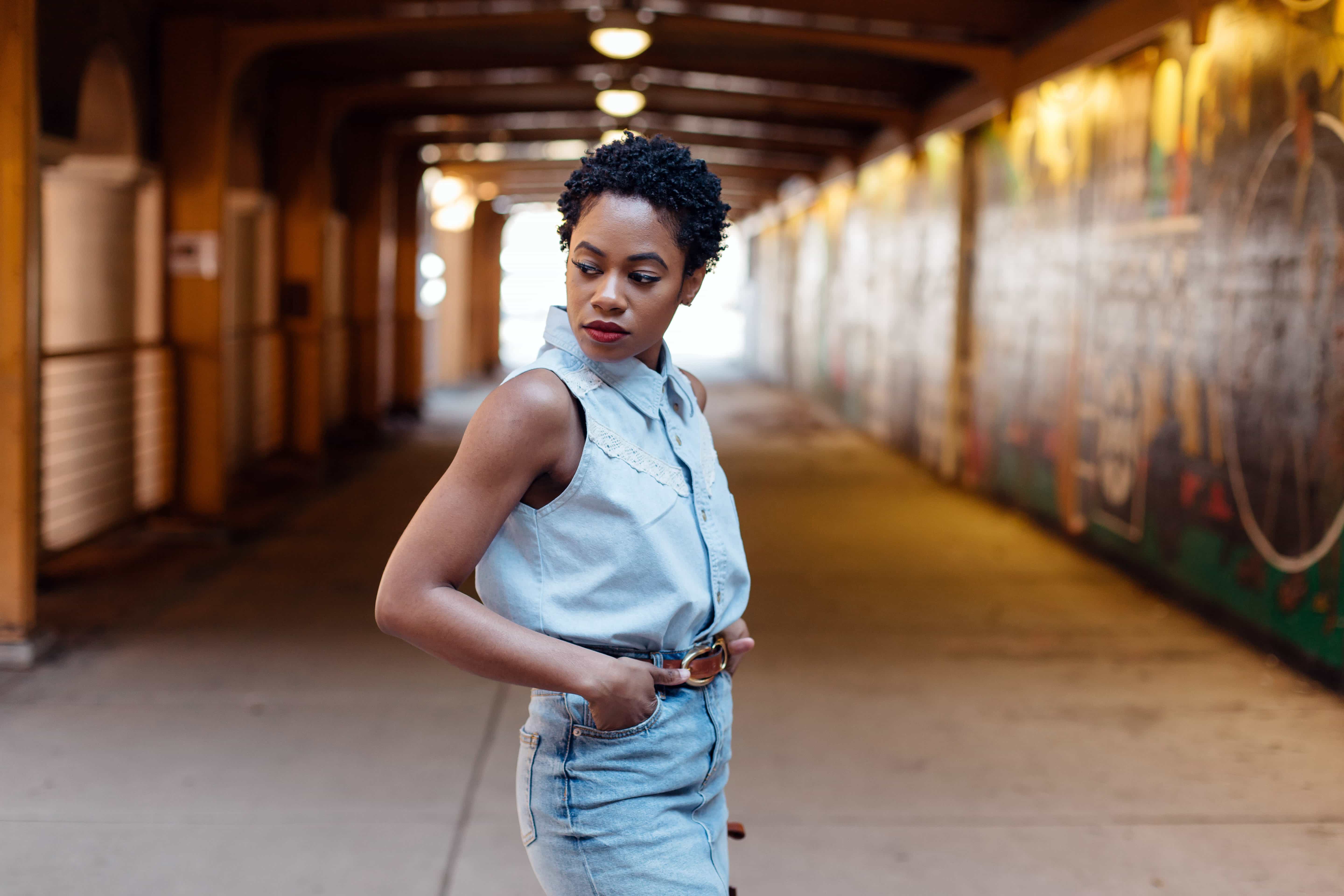 H&M Denim Skirt