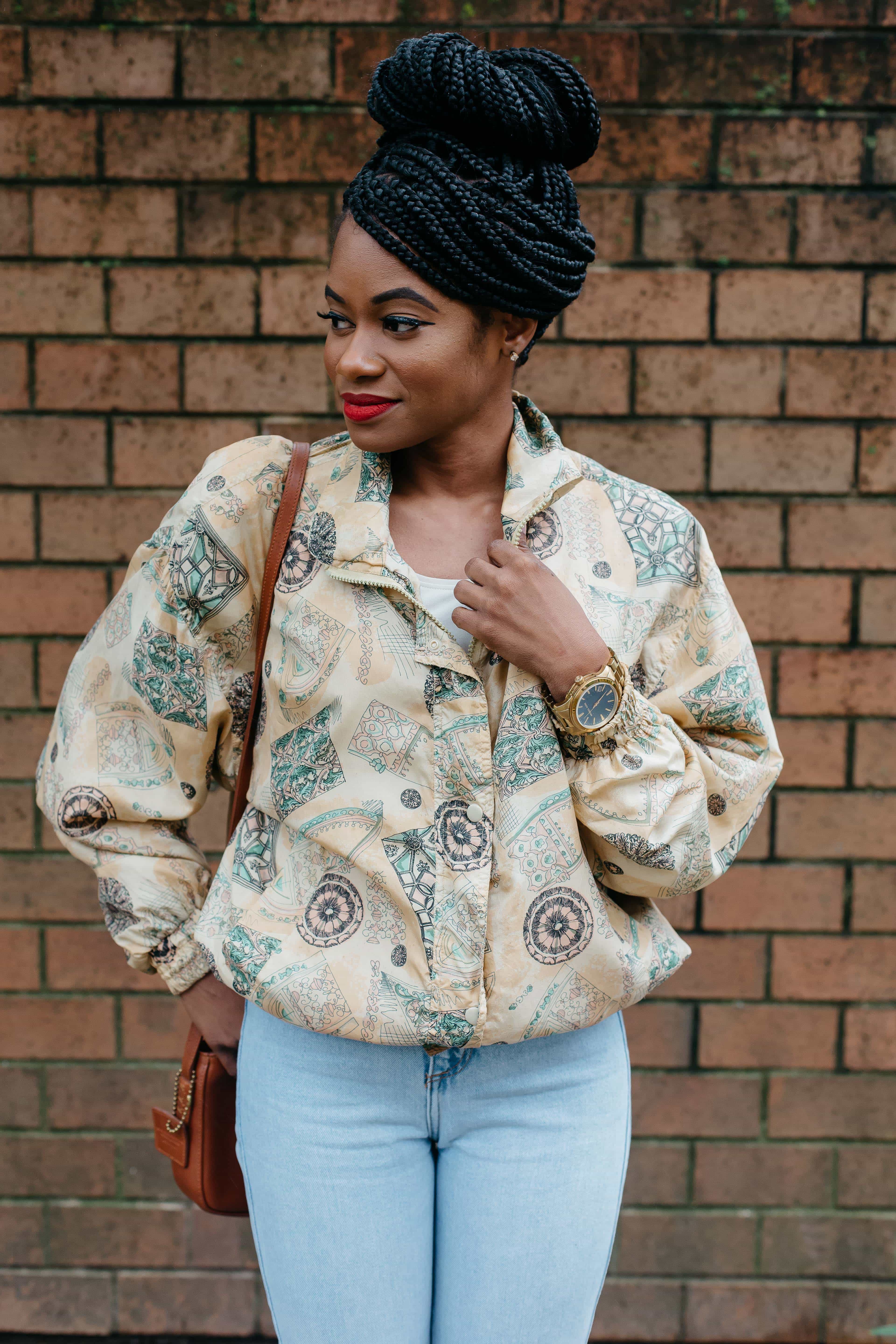 Vintage Silk Bomber 1