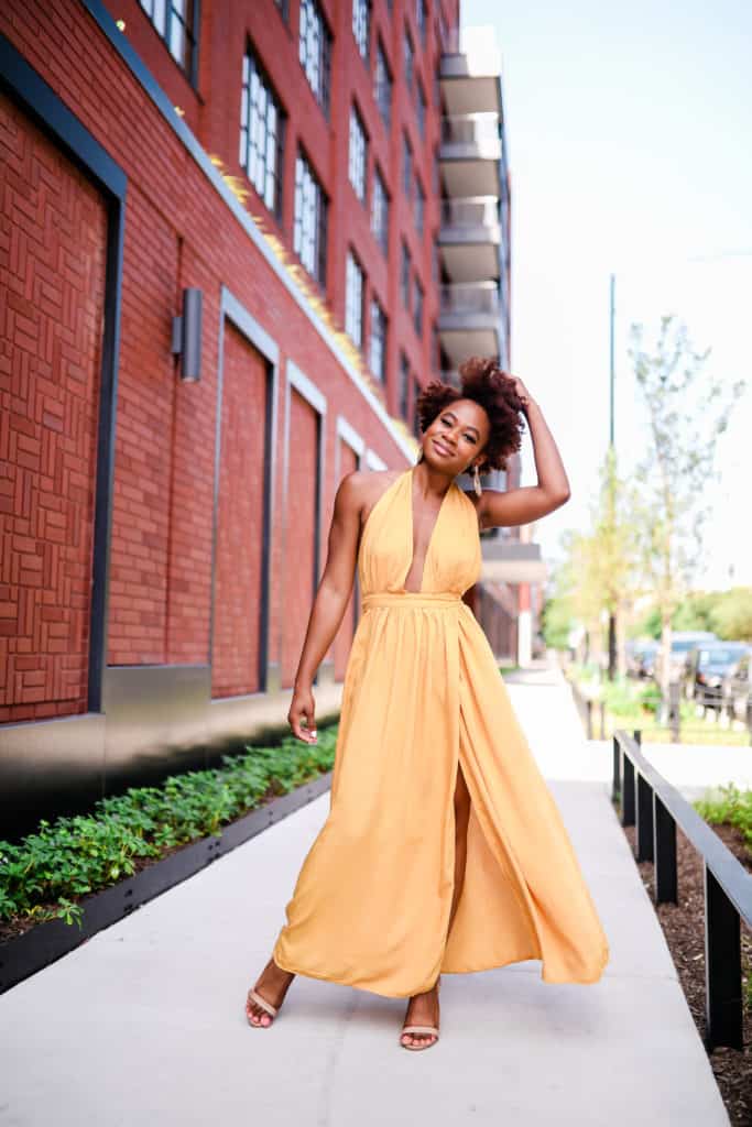 Yellow Maxi Dress