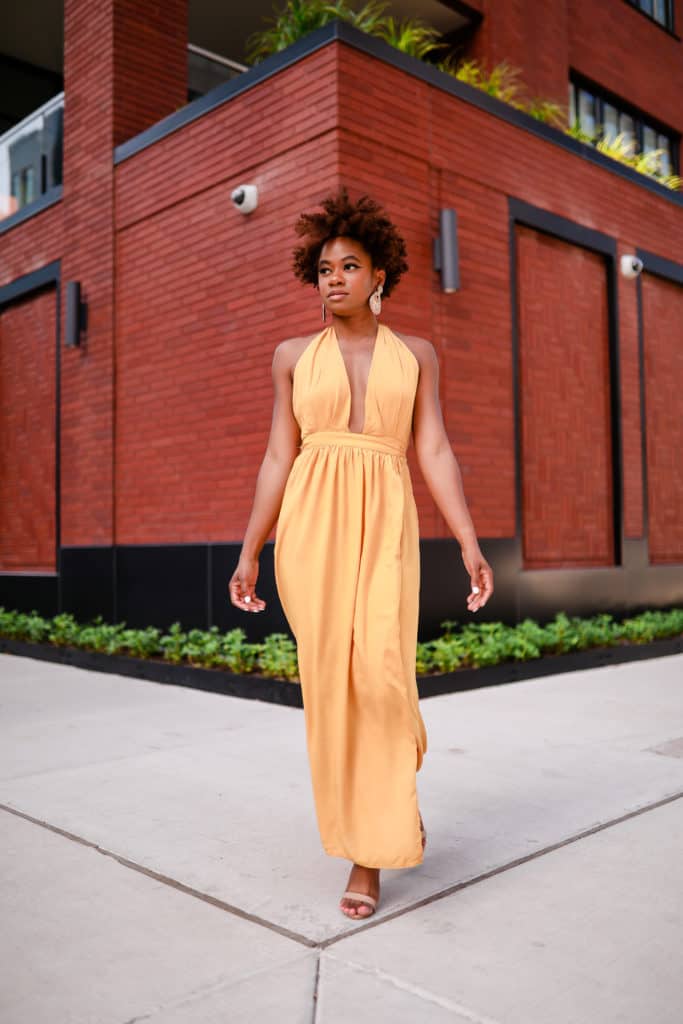 Yellow Maxi Dress