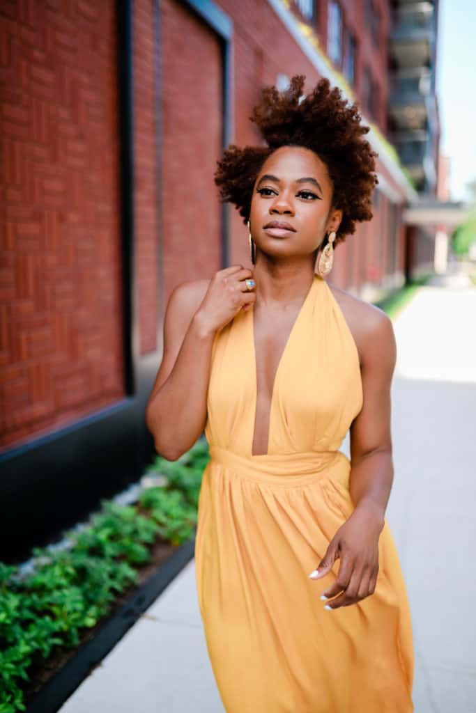 Yellow Maxi Dress